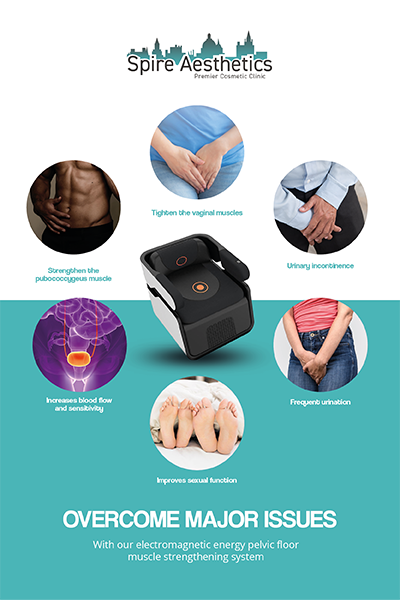 Image of EMS chair to treat Urine leakage Kent from Spire Aesthetics