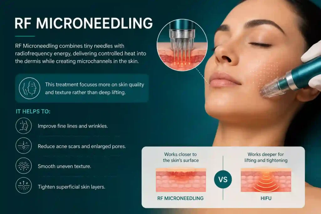 What Does RF Microneedling Do That HIFU Alone Cannot Kent