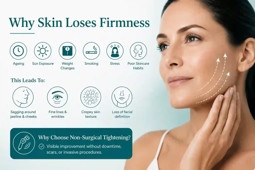What Makes Skin Lose Firmness and Why Do People Seek Non-Surgical Tightening Kent?